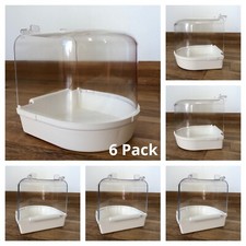 6 x Cage Aviary Bird Bath with