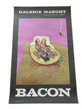 Francis Bacon Galerie Maeght poster 1966