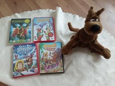 12" Scooby-Doo Hasbro Soft Plush + 4 DVDS VGC