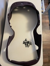 Maxi Cosi Pebble Spare Replacement Rubber Bumper Trim With Clips Dark Burgundy