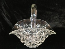 Unmarked Clear Crystal Glass