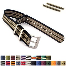 Seatbelt nylon nato watch - seatbelt,
