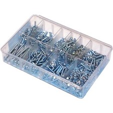 Steel BA Screws & Nuts Round