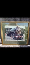 Steam Train Picture and Frame