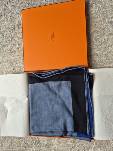 Hermes multi blue square - hermes,