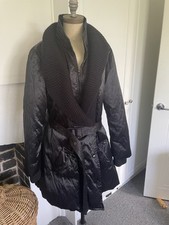 Black Coat Shiny Satin Chelsea