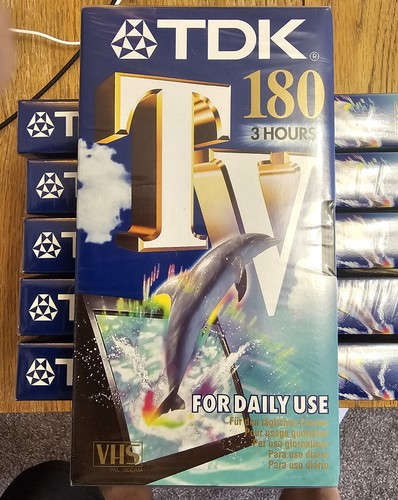 Vhs tdk 180 - x,