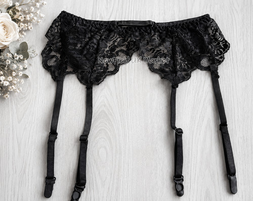 Elegant soft lace suspender - elegant,