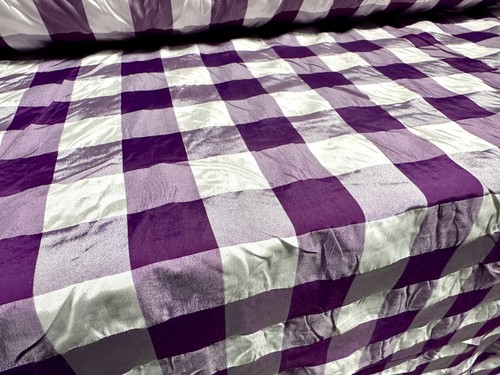 Crush taffeta faux silk - taffeta,