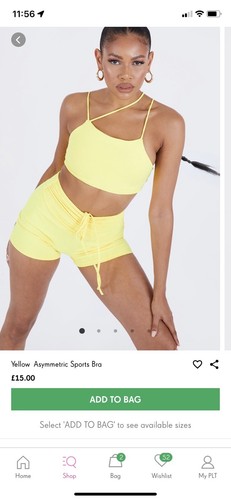 Yellow plt sports set - yellow,