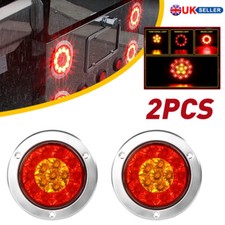 2x Round 4" inch LED Truck