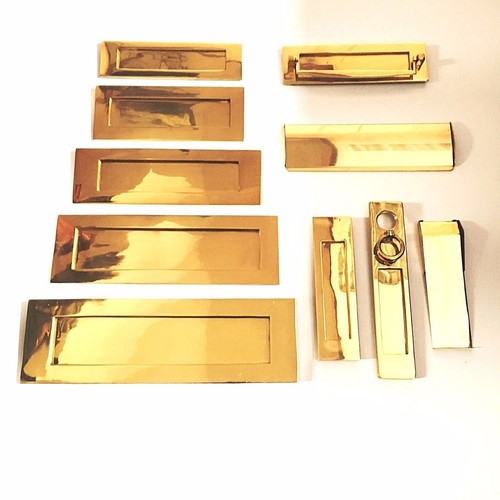 Solid polished brass - solid, victorian
