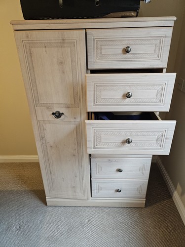 Wardrobe tallboy with drawers - with,