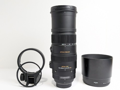 Sigma 150 500mm 3 apo - f/5-6.3, dg