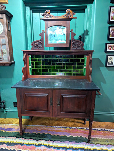Antique art nouveau washstand - antique,