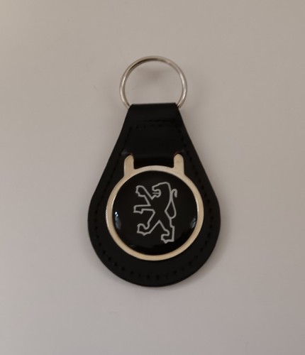 Peugeot key fob ring leather - peugeot,