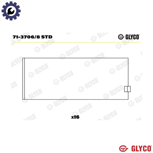 Connecting rod bearing - connecting,
