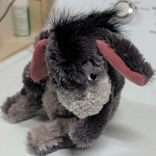 Disney eeyore plush toy - disney, gray