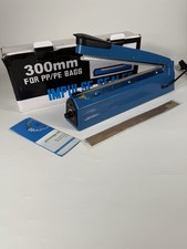 Impulse Heat Sealer Portable Sealing Machine, 300mm Plastic Bag Sealer