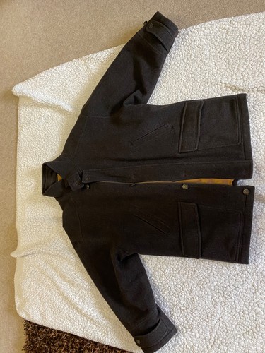 Dannic mans wool coat size - wool,