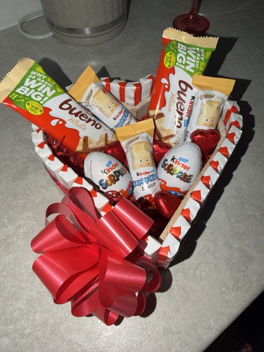 Kinder chocolate valentines - chocolate,