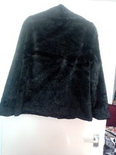 Wallis Ladies Black Faux Fur