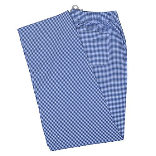Gingham check chef trousers - gingham,