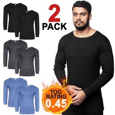 2 Pack Mens Thermal Long