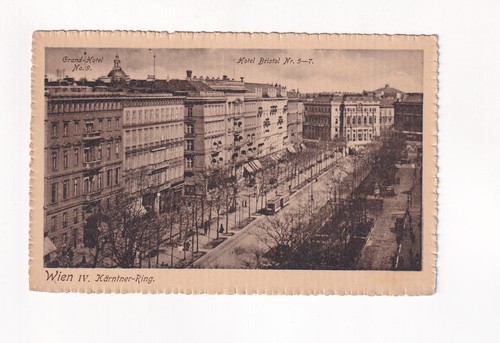 D9628 postcard vienna - vienna, iv
