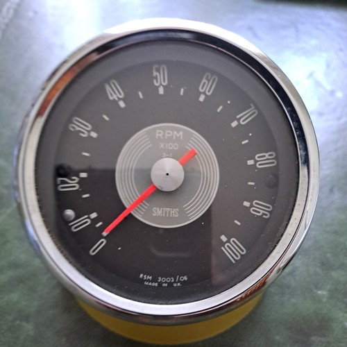Smiths grey faced tacho - grey,