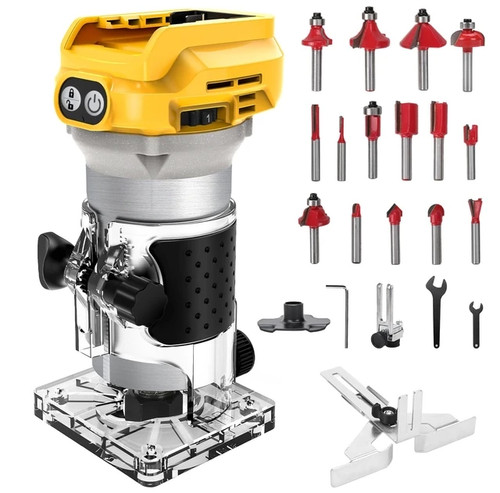 Router tool cordless wood palm - wood,