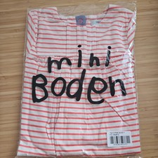 Mini boden girls dress stripe