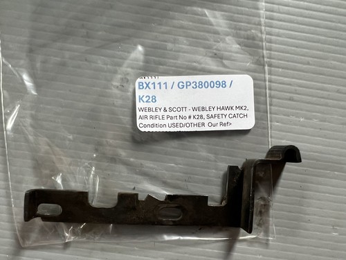 Spare part for webley - webley, scott