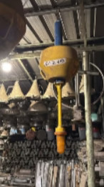 Salvaged sea buoy light - sea,