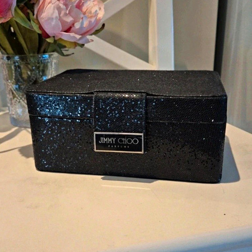 Jimmy choo black fabric - black,