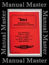 BSA ALL MODELS 1935 - 1940