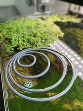 50-225mm Aquarium Floating Plant Rings Feeding Portal Aquascaping FOGBIT