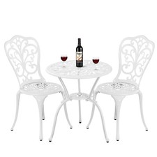 3 Piece Bistro Set Outdoor