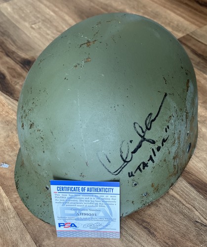 Charlie sheen signed army - signed,