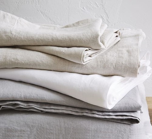 100 french linen flat - french,