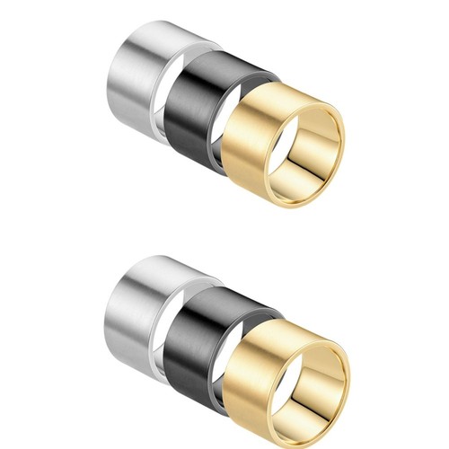 6pcs fashion titanium steel - 6pcs,