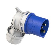 PCE 32A 3 Pin (2P+E) Blue IP44