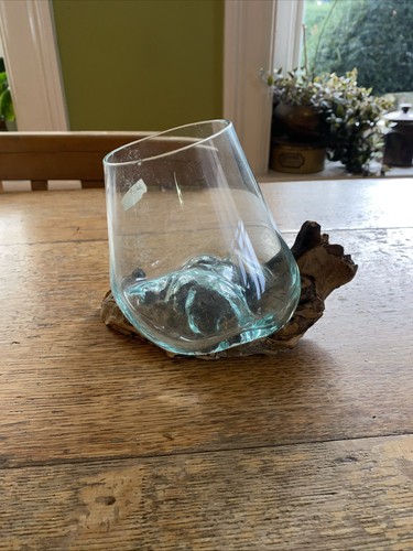Medium molten glass sculptural - molten,