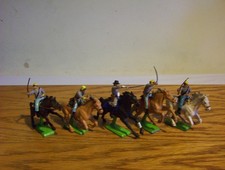 Britains Deetail American Civil War Confederate Cavalry figures