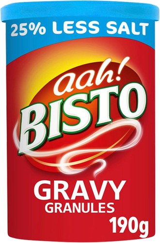 Bisto reduced salt - beef, gravy