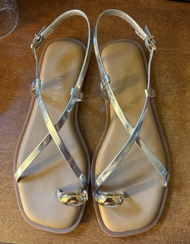 Gianni bini metallic flat - gianni,
