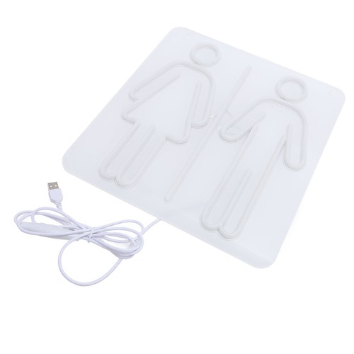 Toilet led neon - sign, usb