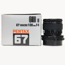 Pentax 67 100mm F4 Macro Lens Boxed For Pentax 6x7  STK: 42381