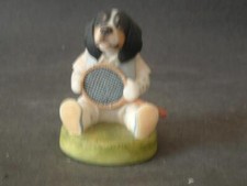 COCKER SPANIEL PUPPY TENNIS DPFG10 Robert Harrop Collector's Club 2004