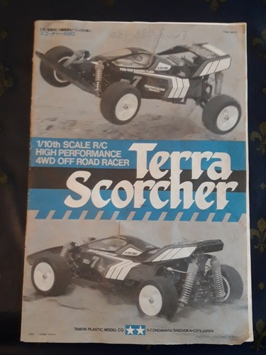 Tamiya terra scorcher manual - terra,